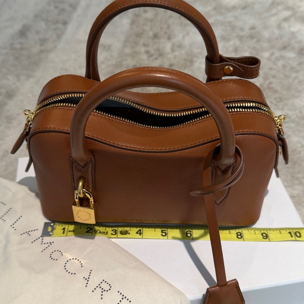 Stella McCartney Tan Satchel Bag - Picture 9 of 11